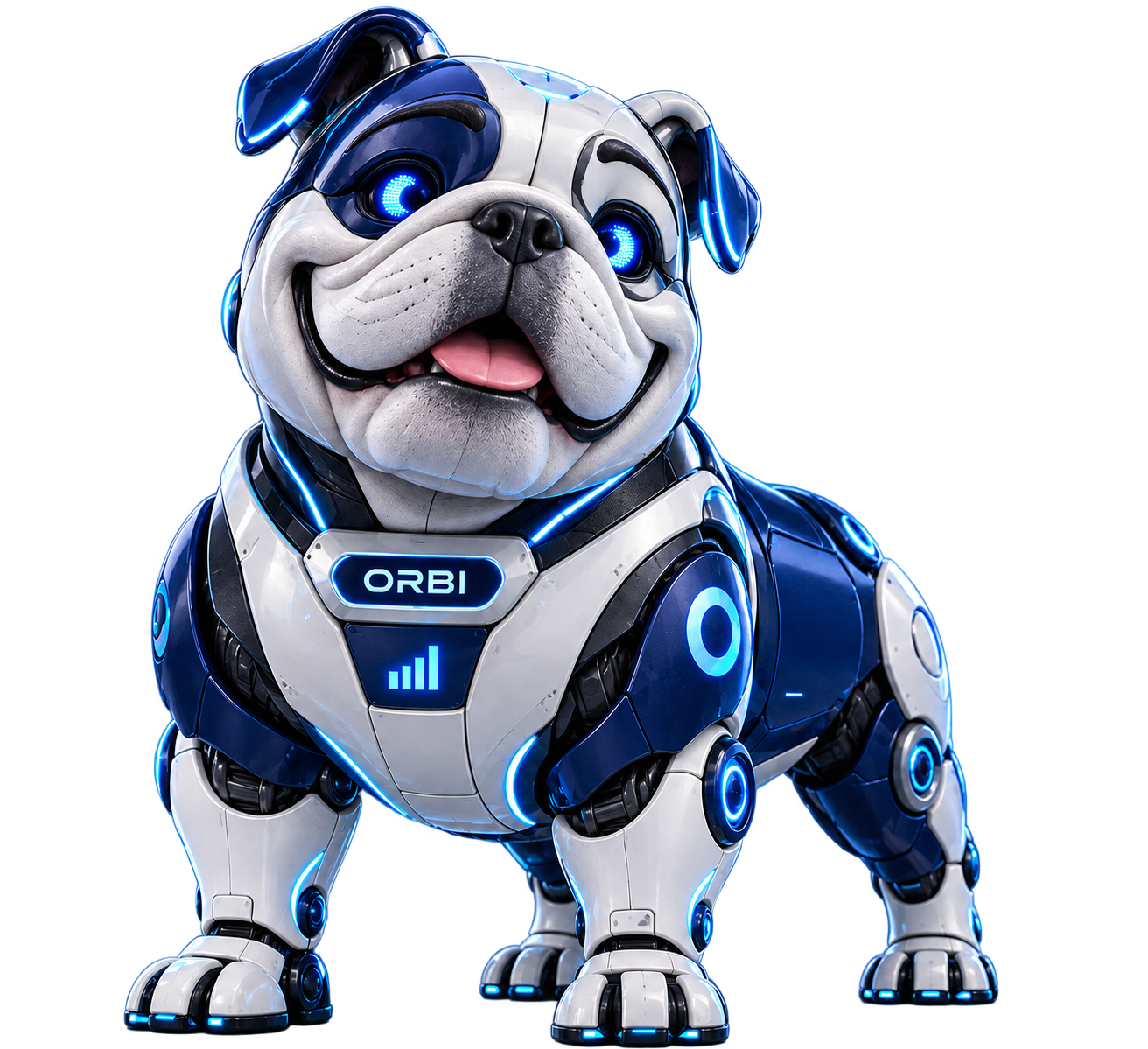 Orbi, mascota del Súper Dashboard